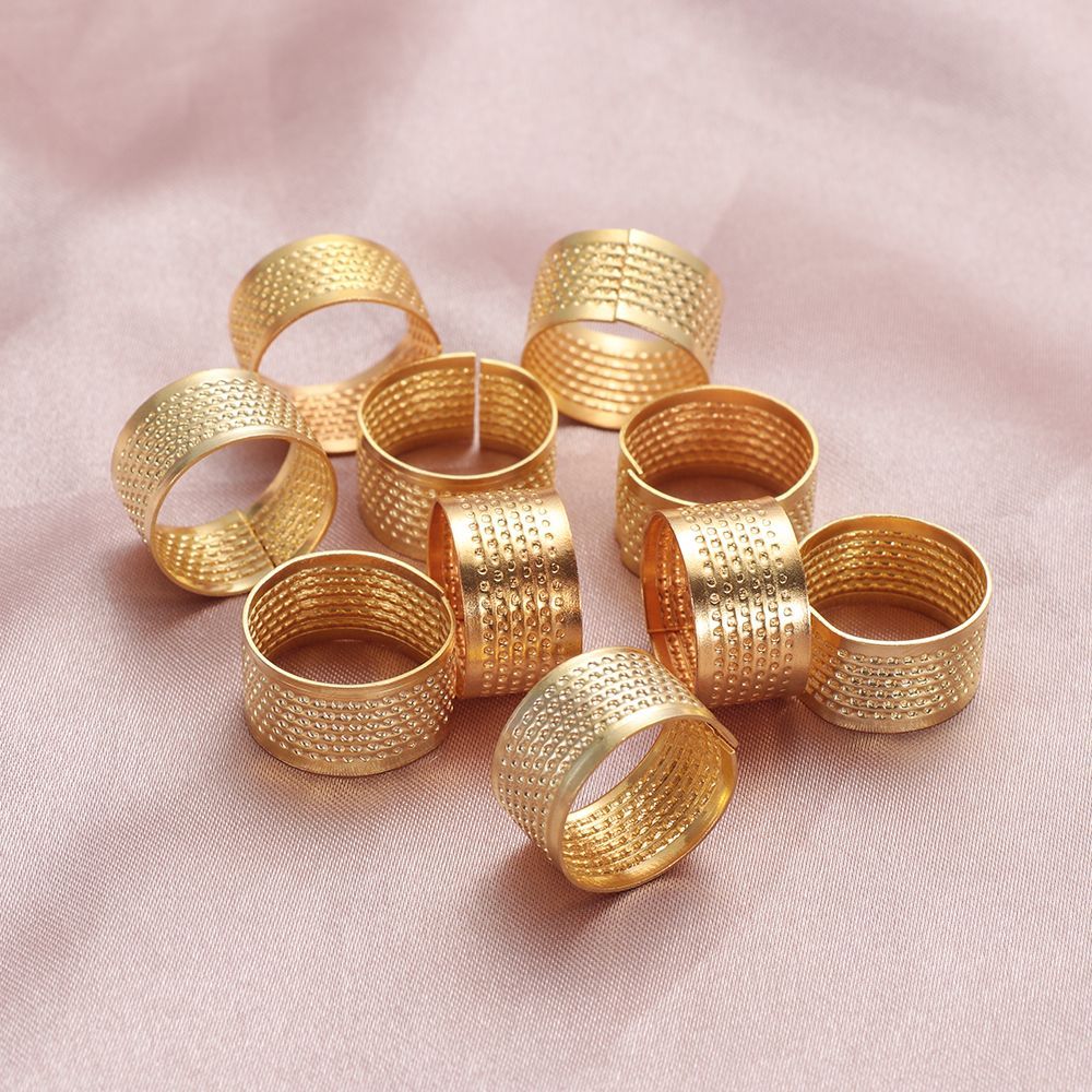 Sewing Thimble Metal - Accessori per Cucito: Anello Antico Vintage