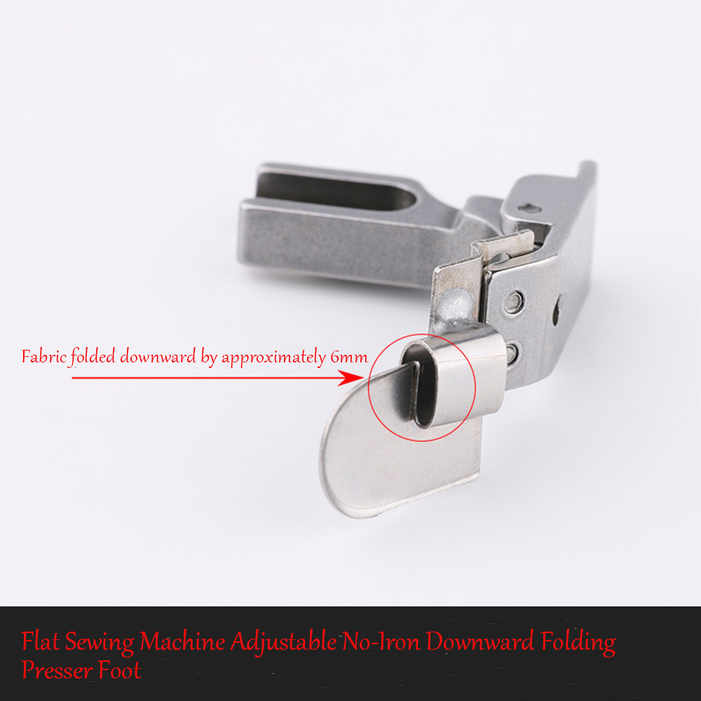 Textile Sewing Machines - Piedino pieghevole verso il basso per