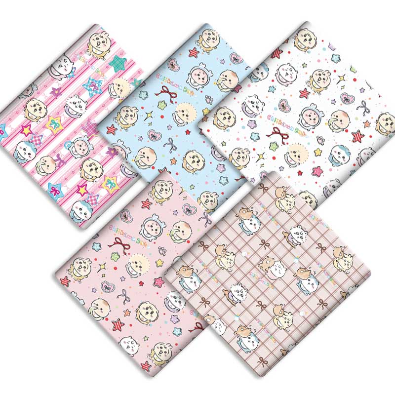Sewing And Textile - Tessuto in poliestere con disegni animati