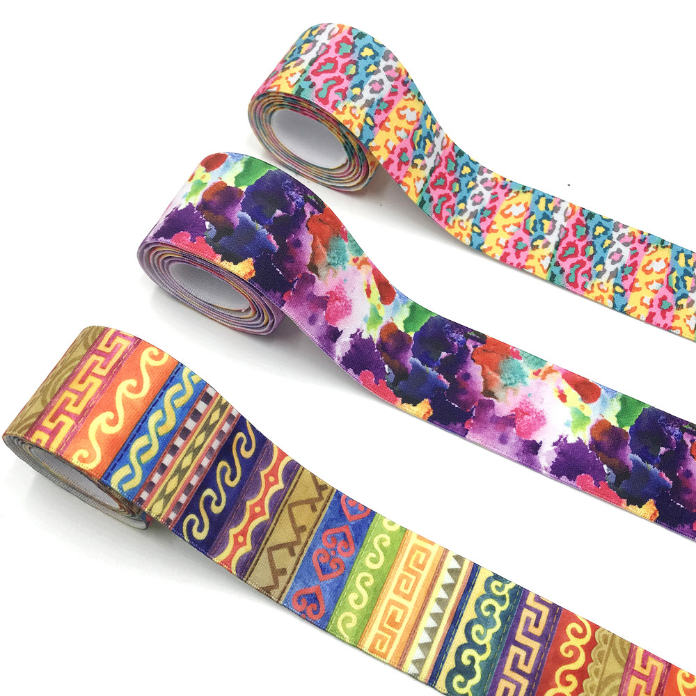 Sewing Tie Dye - 5 Metro/lotto 25/38 MILLIMETRI Leopardo Tie-Dye