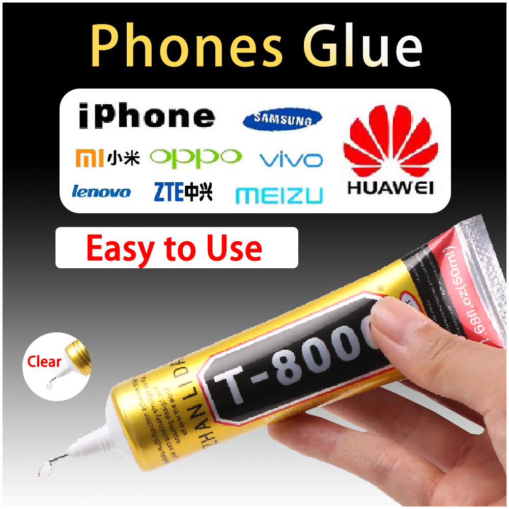 Fabric Glue Bond - Colla di Precisione T8000 per Gioielli,