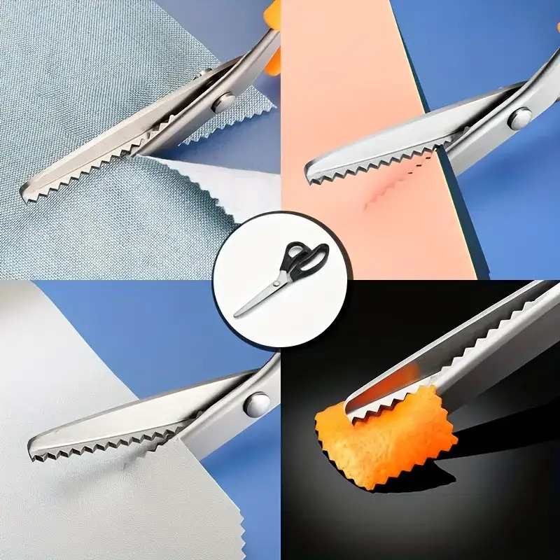 Pinking Shear Blade - Forbici Professionali a Denti di Segheria