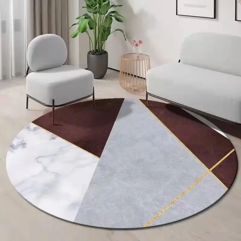 Century Textile & Sewing Supply Reviews - ~O~Tappeto rotondo geometrico con design moderno