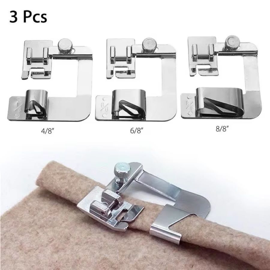 Textile Sewing Machines - 1-3 Pezzi Piedino per Macchina da