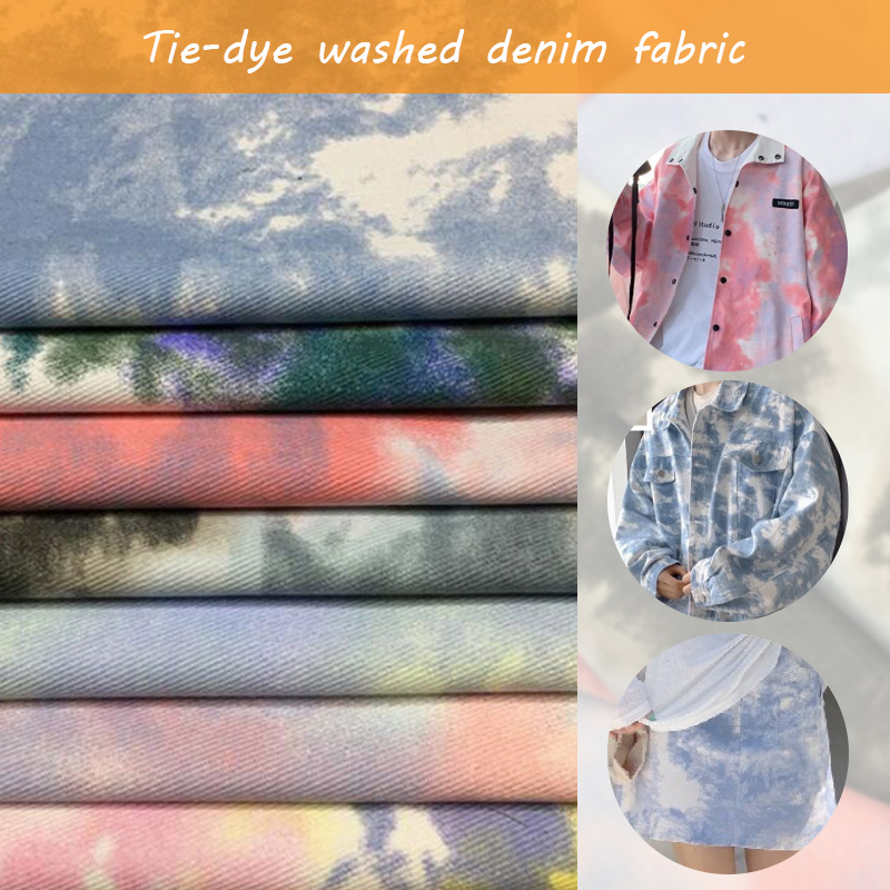 Sewing Tie Dye - 100*150 cm Colore Tie Dye Tessuto