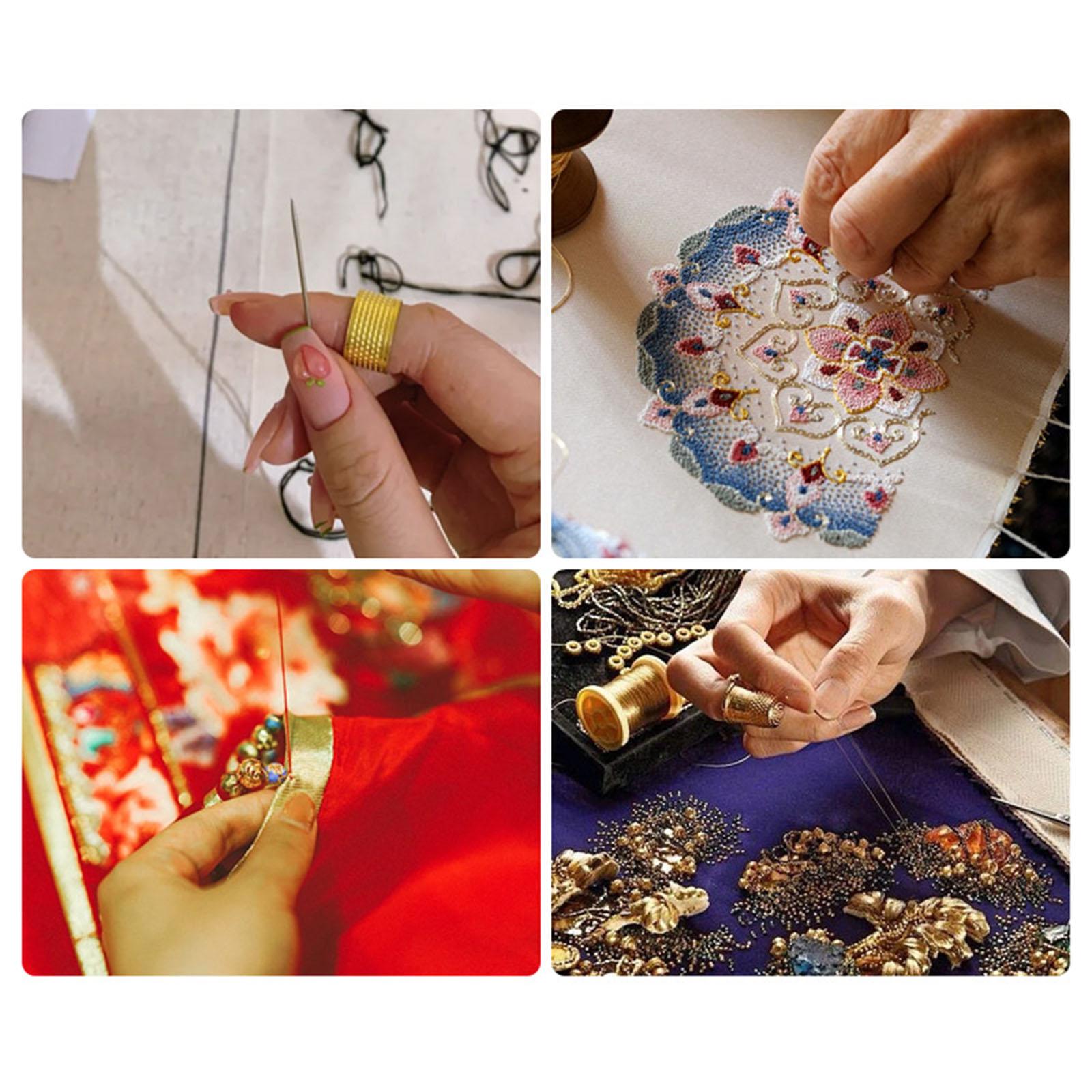 Sewing Thimble Metal - Ditallezzo in Metallo Stile Antico per