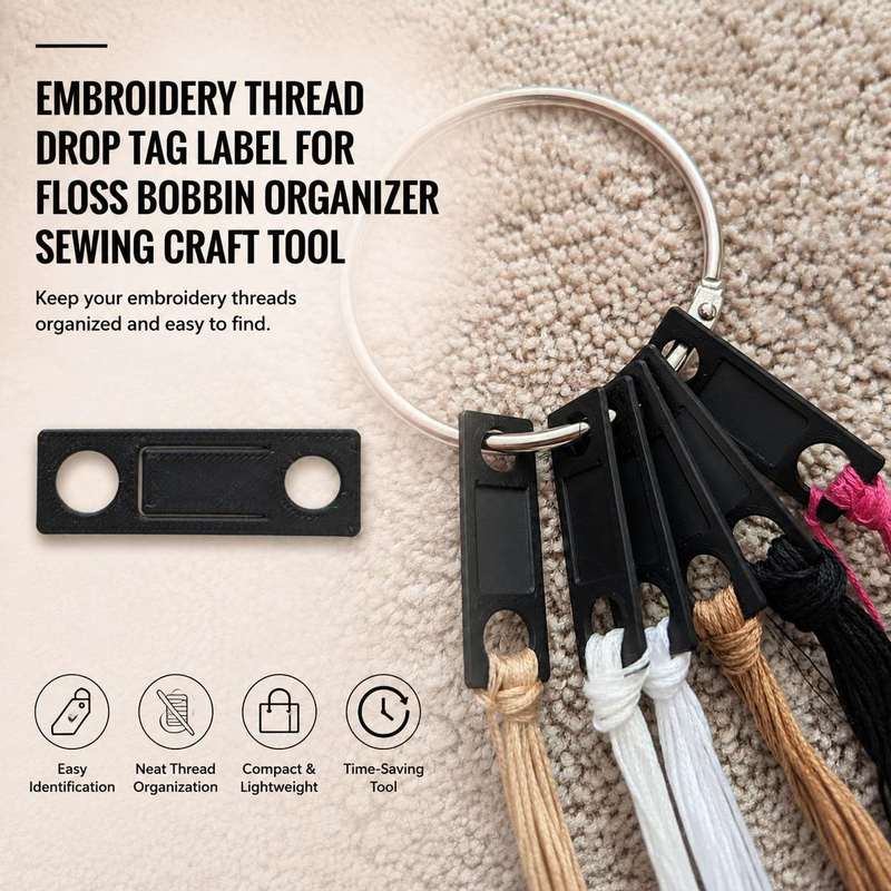 Sewing Label - Etichetta a goccia per filo da