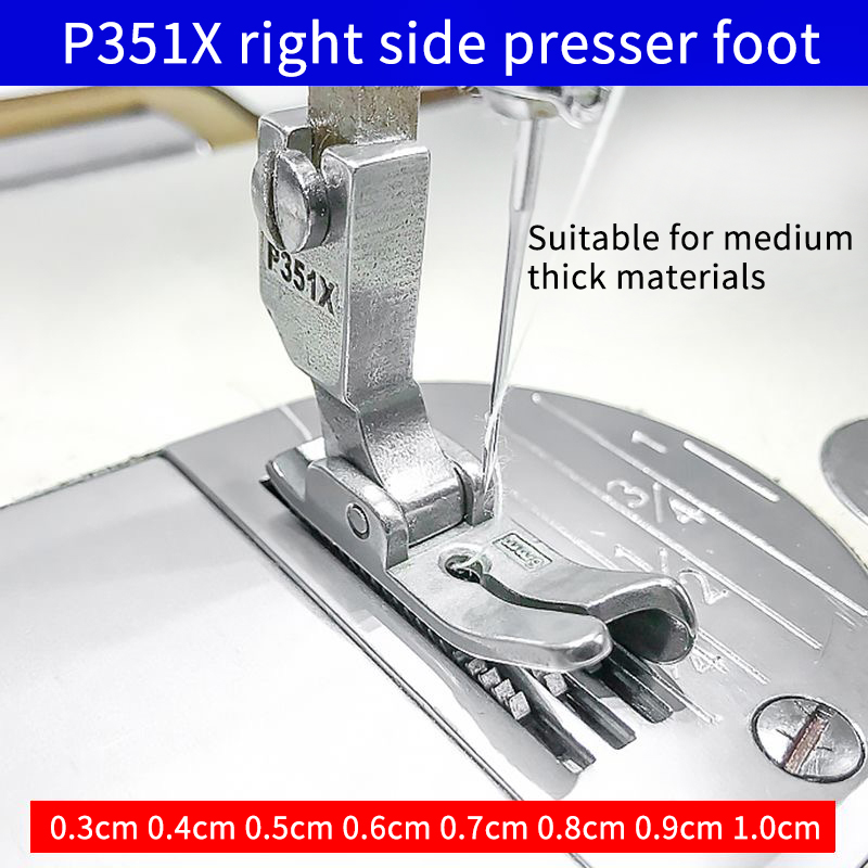 Textile Sewing Machines - Piedino per macchina da cucire piatta