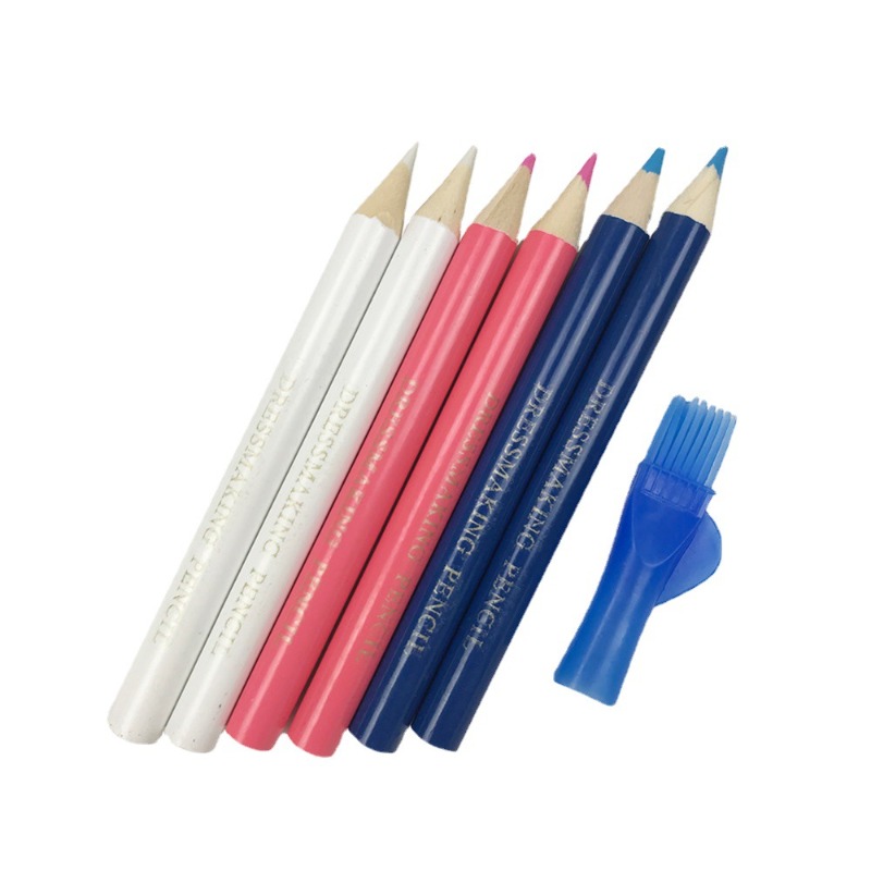 Tailor Chalk Marker - 3/6 pezzi matite in tessuto solubile