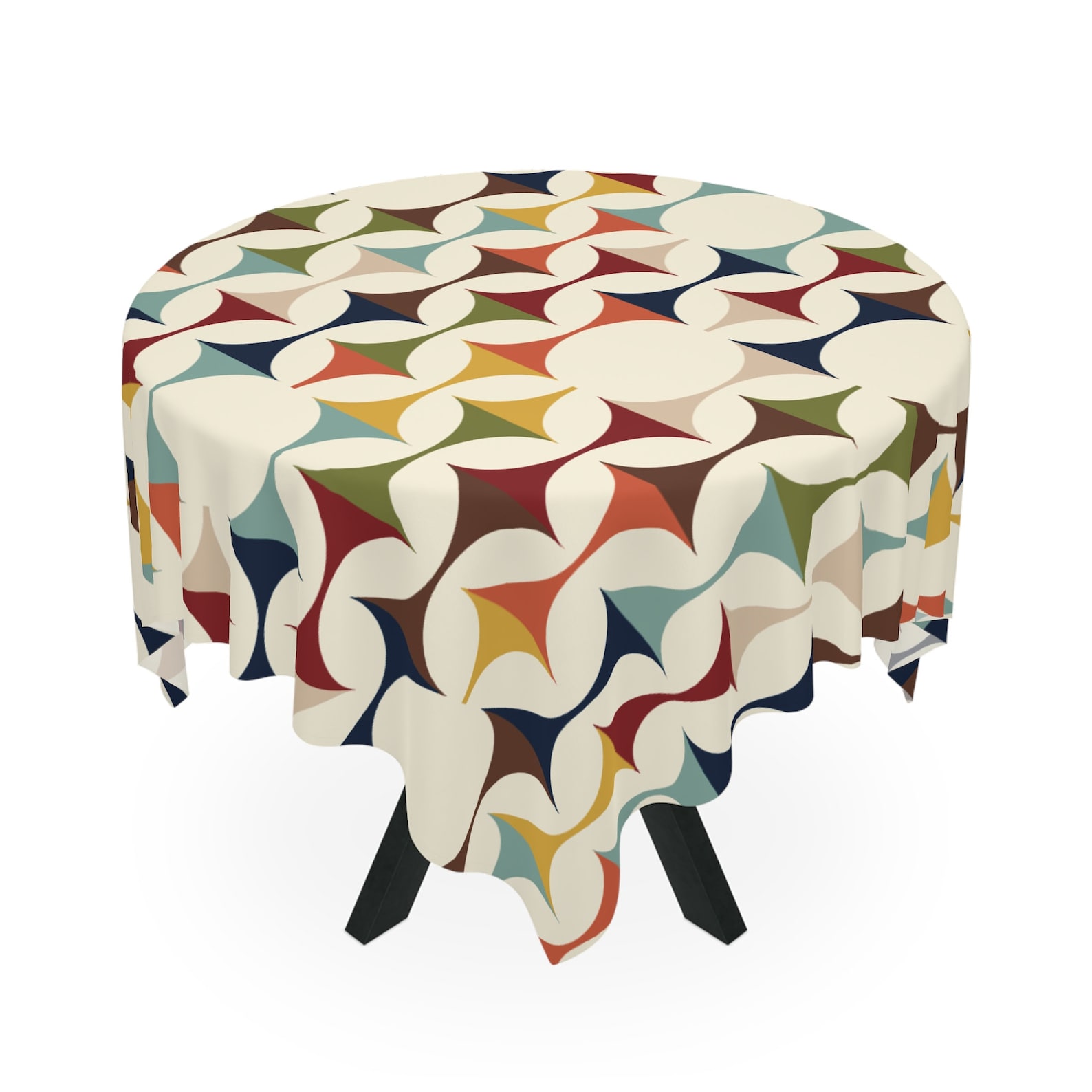 Century Textile & Sewing Supply Reviews - Tovaglia Geometrica Quadrata in Stile Retrò