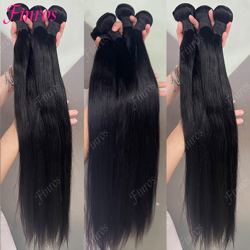 Sewing Technology - Extensioni di capelli umani vergini Finros,