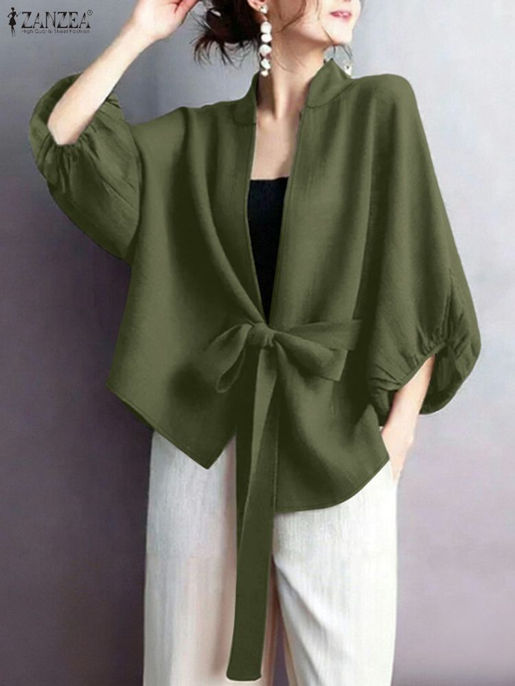 Sewing V - 2025 ZANZEA Elegante scollo a V