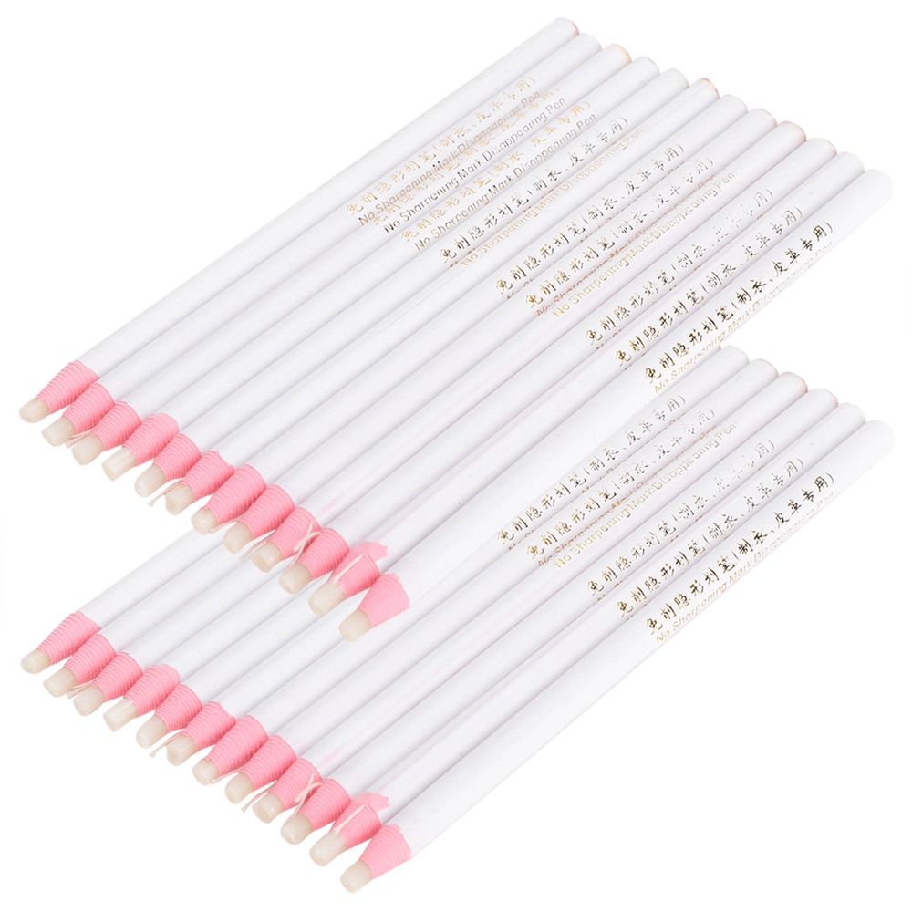 Tailor Chalk Marker - 24 matite da cucito resistenti, senza