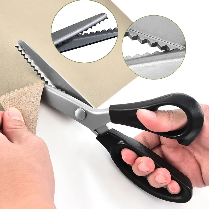 Pinking Shear Blade - 1Pc Pinking Cesoie Forbici per sartoria