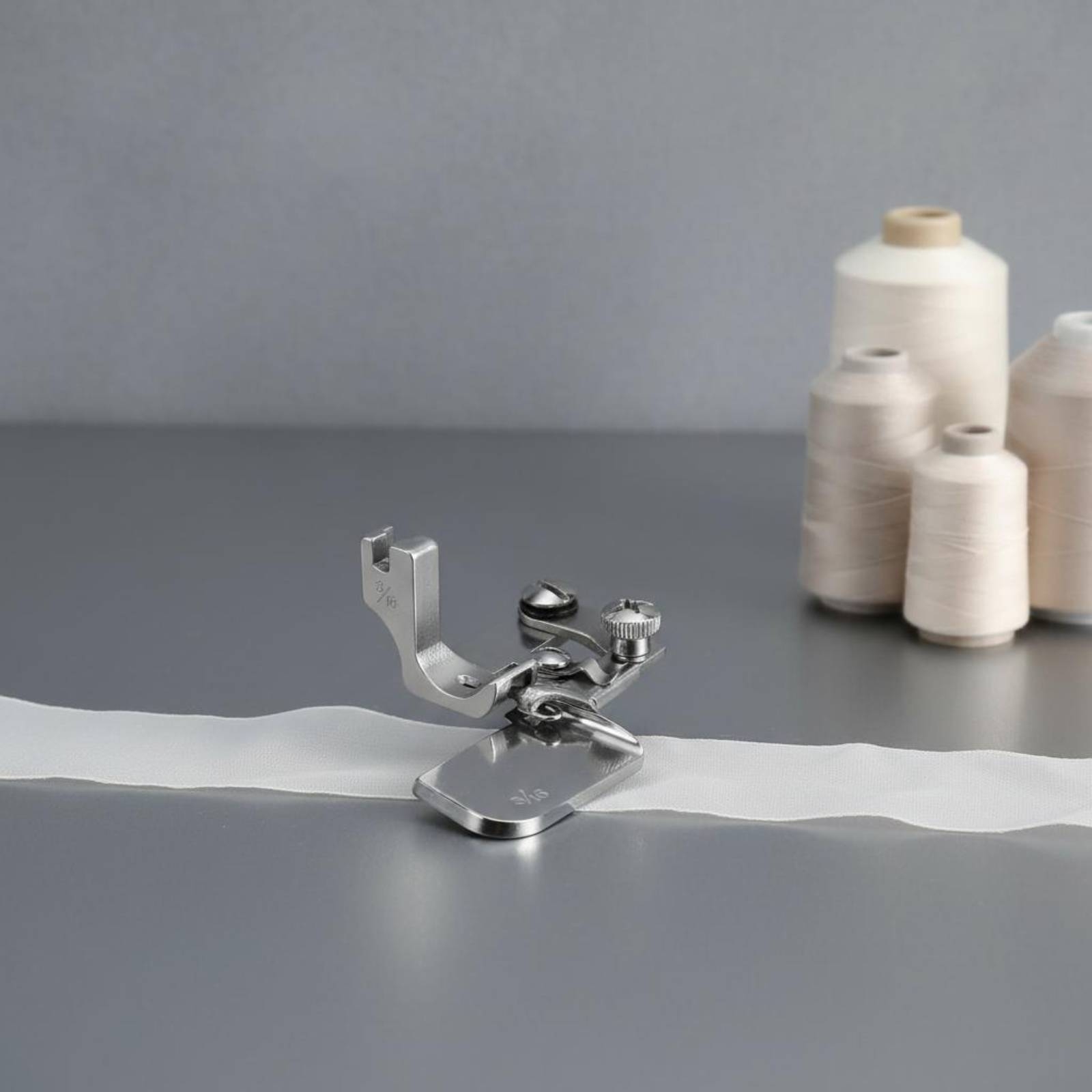 Sewing Roll - Piedino pressore per orlo curvo, piedino