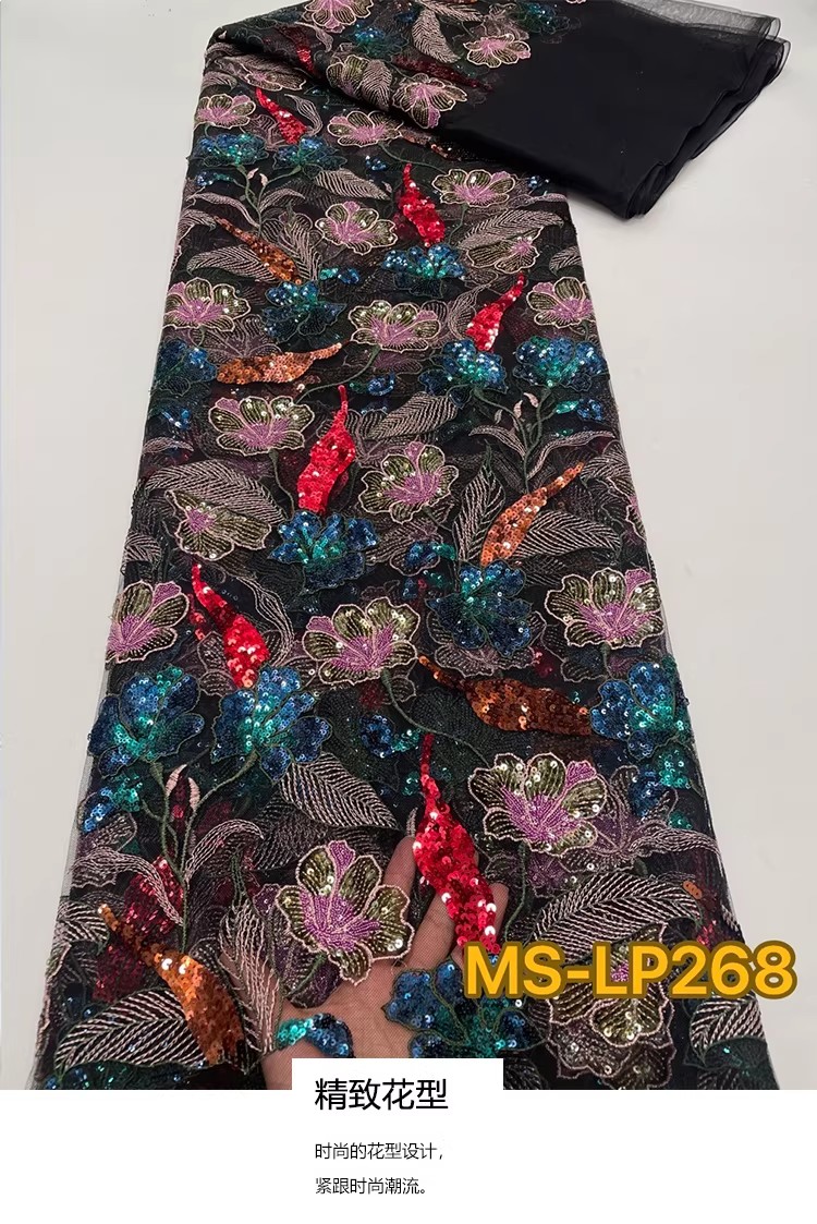 Sewing Embroidery Fabric - Tessuto in rete morbida di nuova