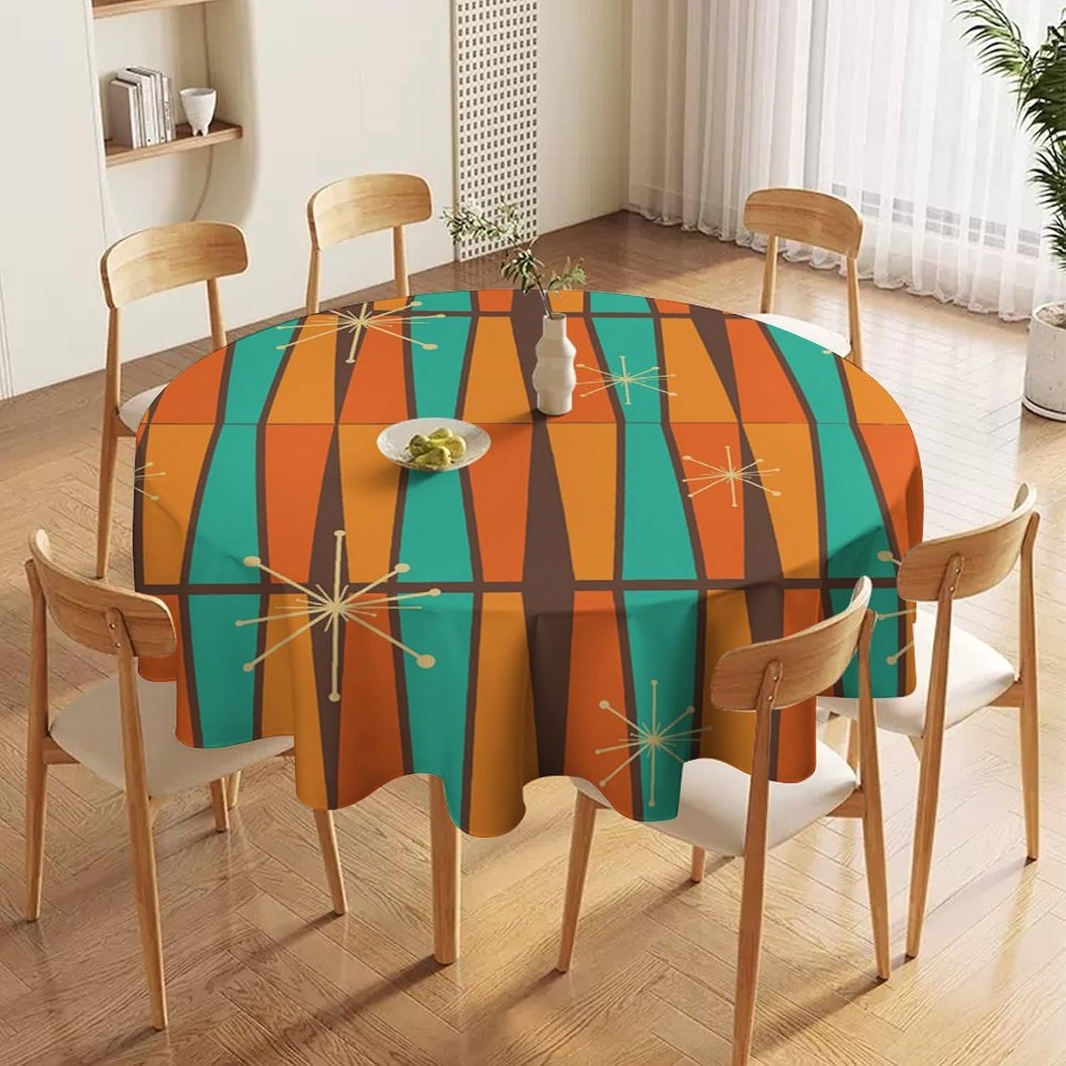 Tovaglia Rotonda Geometrica Ar - Century Textile & Sewing Supply Reviews recensione e prezzo