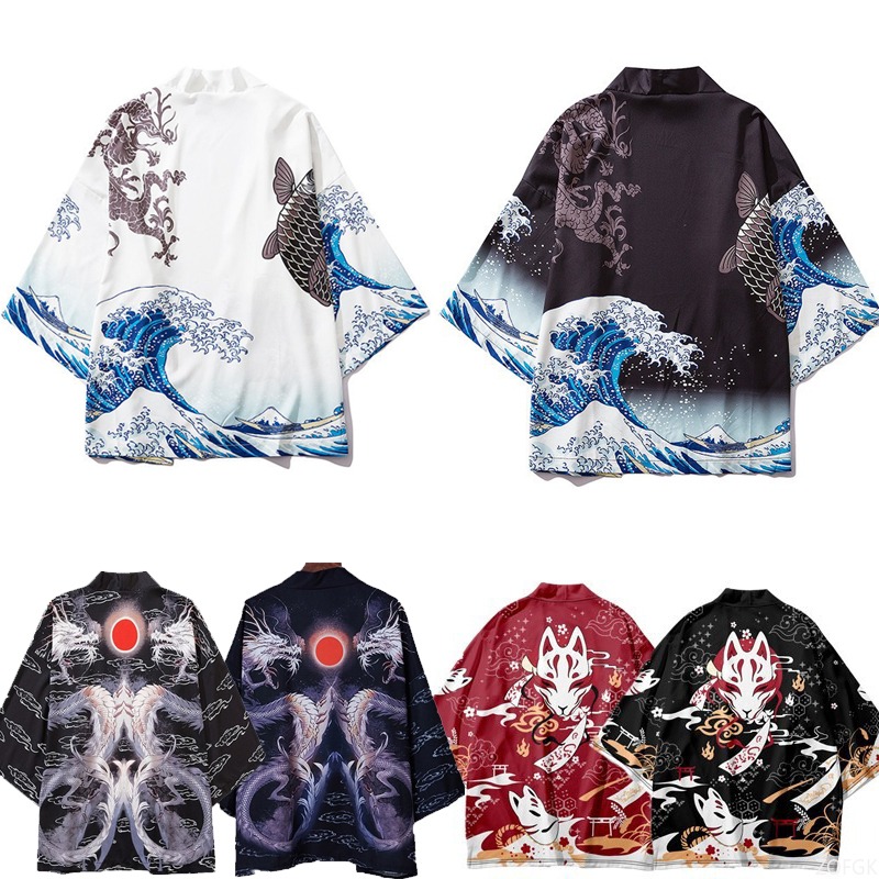 Kimono con mantello stampato H - Sewing V recensione e prezzo