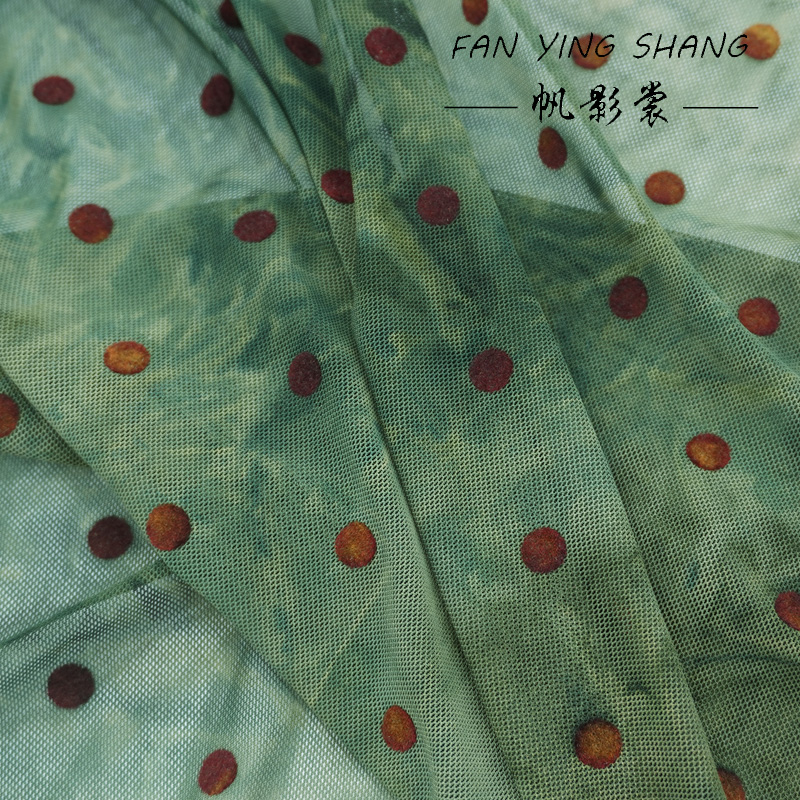 Il Verde Polka Dot Maglia Tie- - Sewing Tie Dye recensione e prezzo
