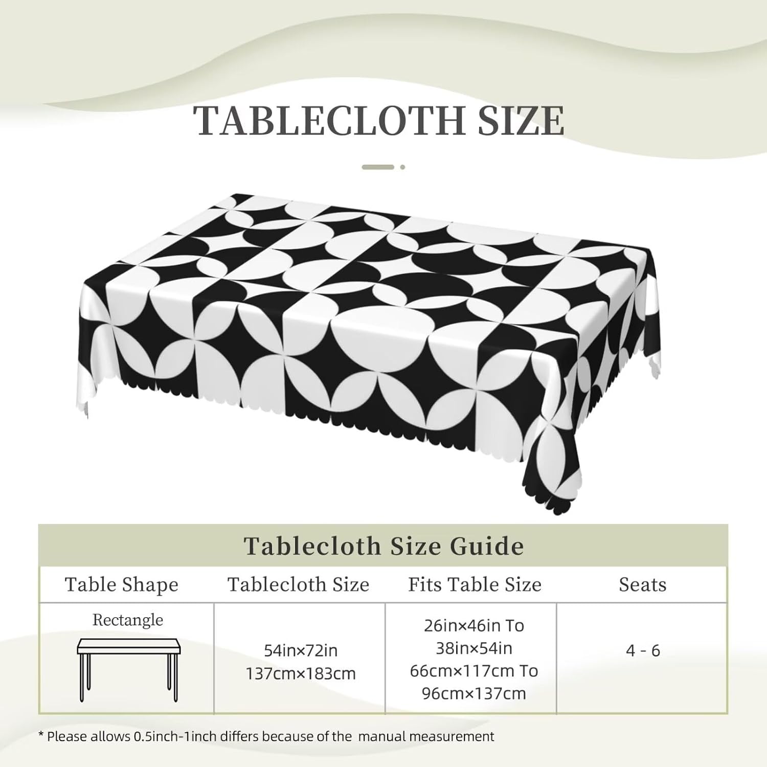 Tovaglia Minimalista Stile Mid - Century Textile & Sewing Supply Reviews recensione e prezzo