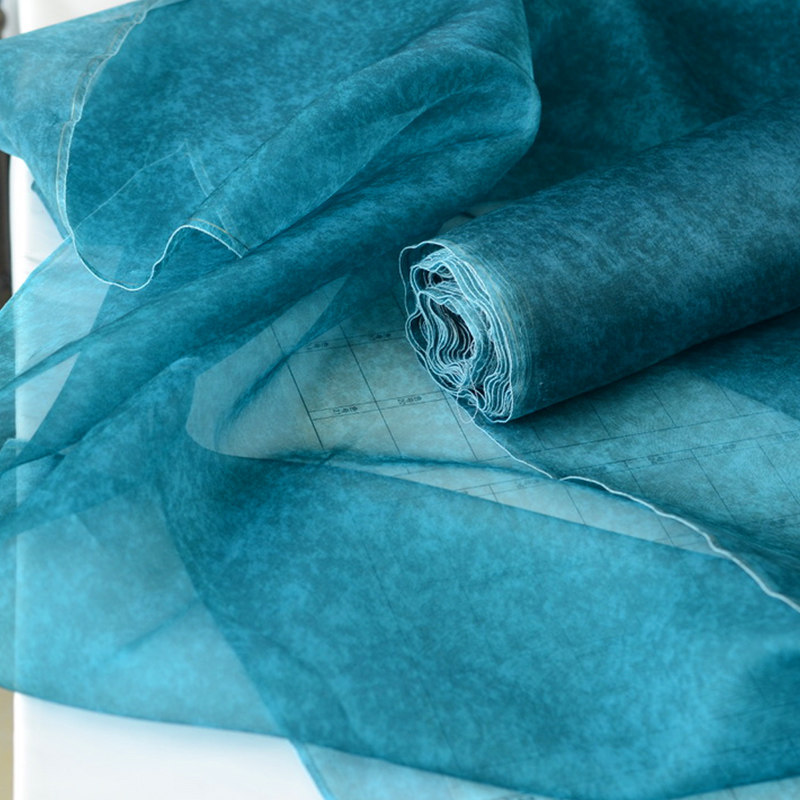 Tessuto in organza di seta tie - Sewing Tie Dye recensione e prezzo
