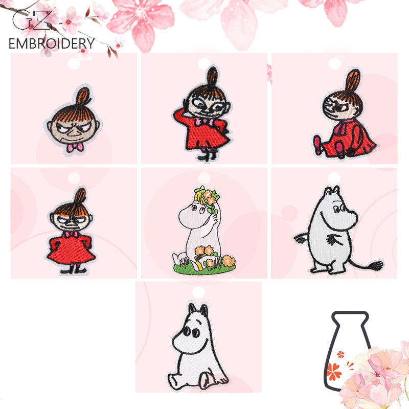 Toppe Ricamate Moomin Cartone  - Sewing Repair recensione e prezzo