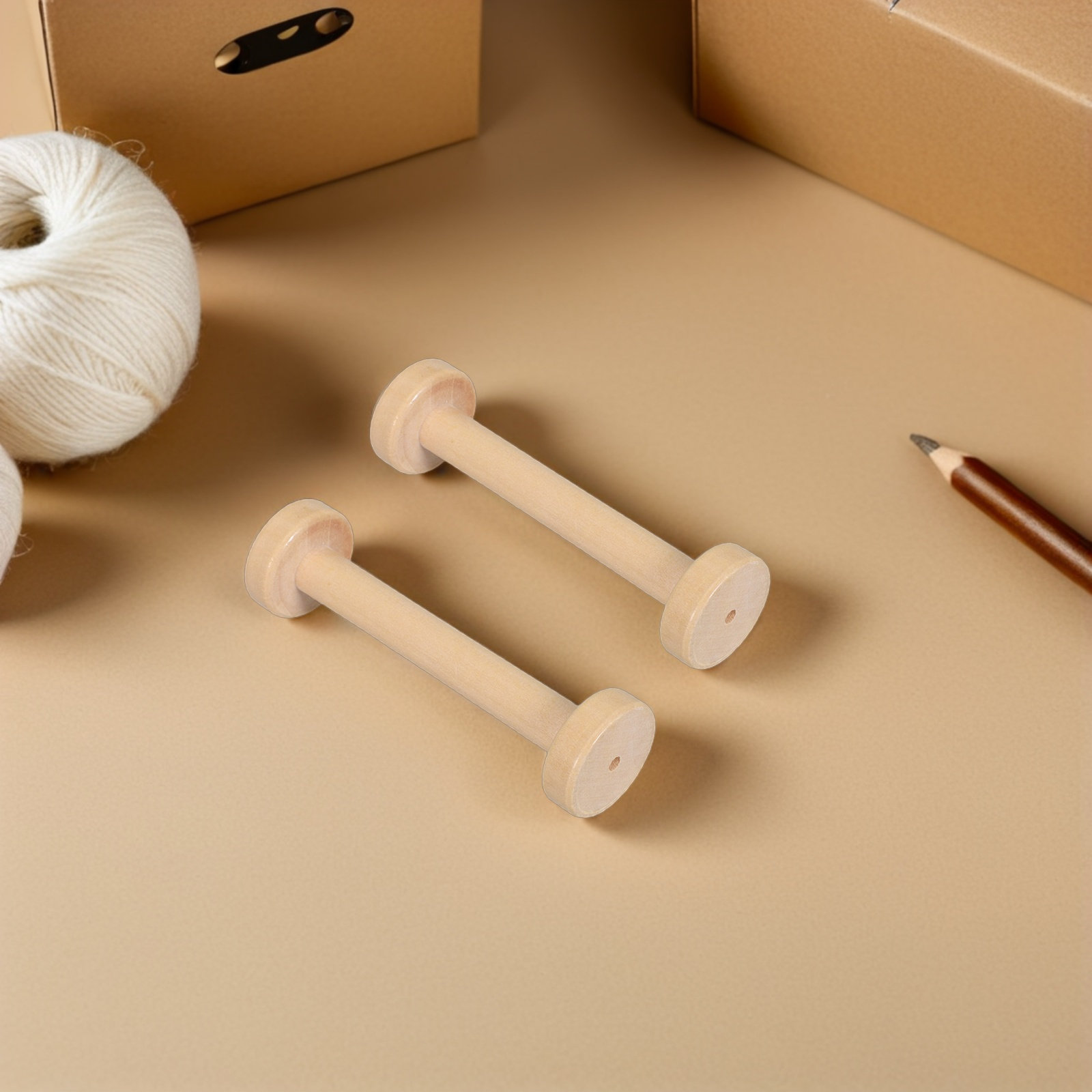 5 Bobine in Legno Naturali Vin - Vintage Sewing Textile recensione e prezzo