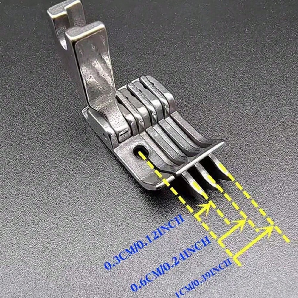 1 Pezzo Piedino Guida a Tre Bo - Textile Sewing Machines recensione e prezzo