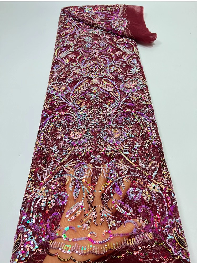 Tessuto in garza ricamato luci - Sewing Embroidery Fabric recensione e prezzo