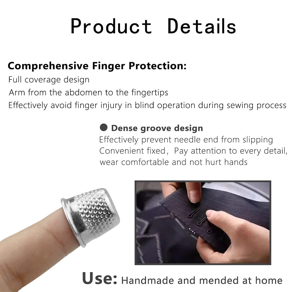 10/30 pezzi ditale per cucire  - Sewing Thimble Metal recensione e prezzo