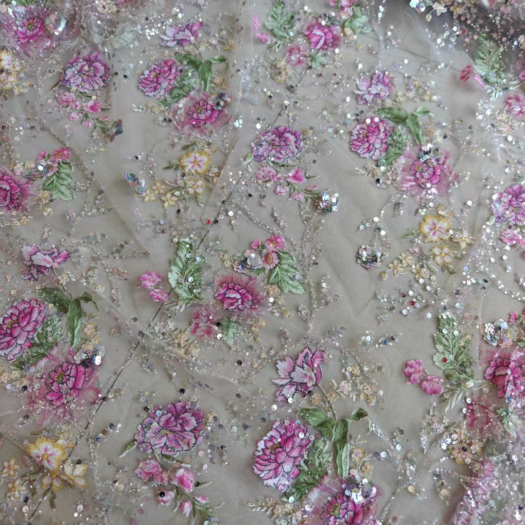Tessuto in Pizzo di Lusso con  - Sewing Embroidery Fabric recensione e prezzo
