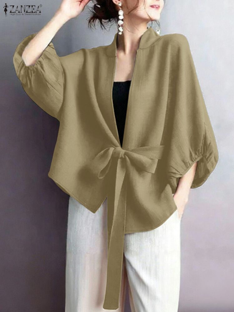 2025 ZANZEA Elegante scollo a  - Sewing V recensione e prezzo
