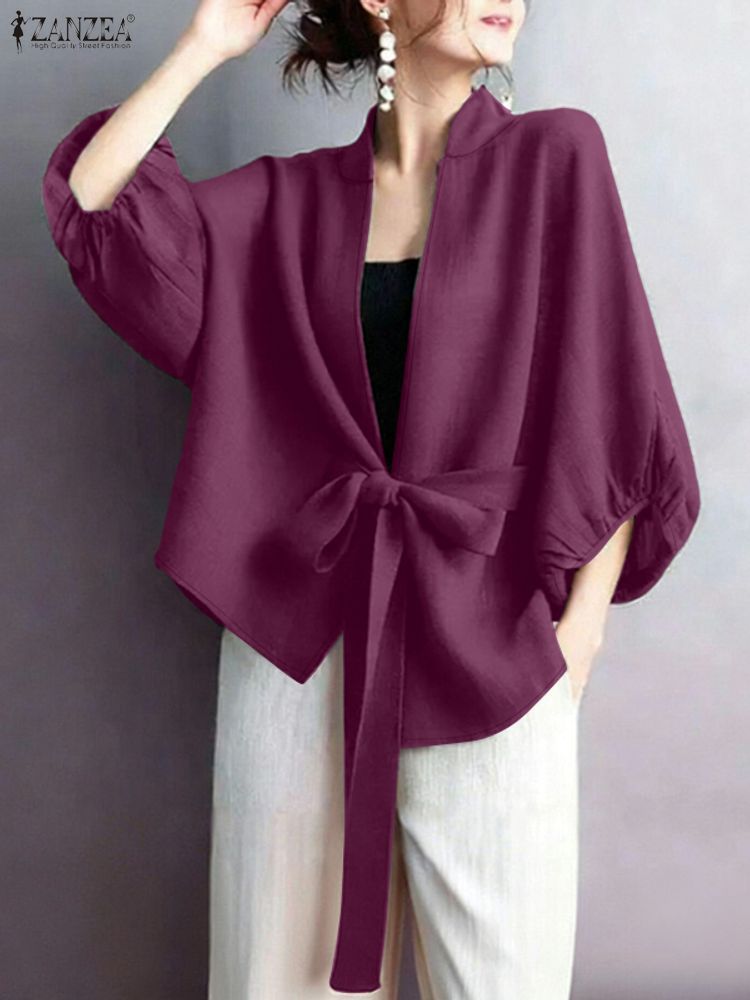 2025 ZANZEA Elegante scollo a  - Sewing V recensione e prezzo