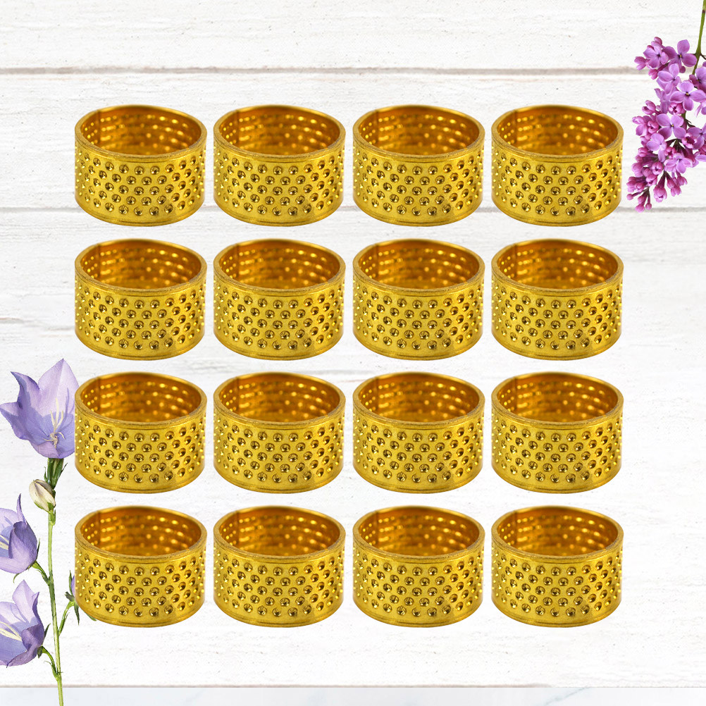 100 pezzi di anelli in metallo - Sewing Thimble Metal recensione e prezzo