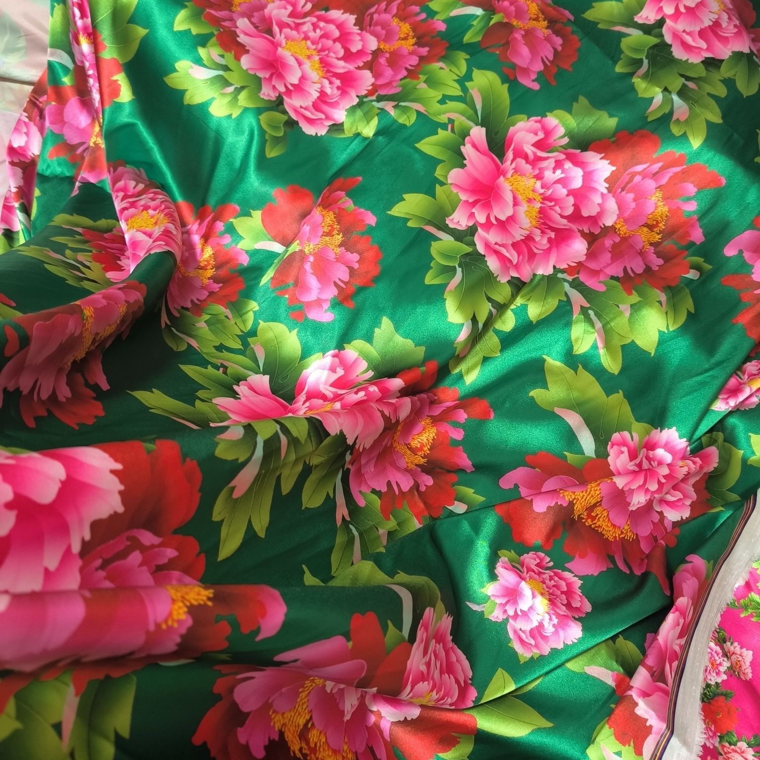 Tessuto di raso di acetato con - Sewing And Textile recensione e prezzo