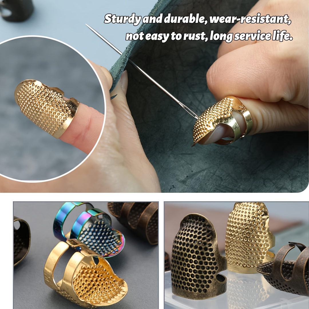 Set di 4 Ditali Protettivi per - Sewing Thimble Metal recensione e prezzo