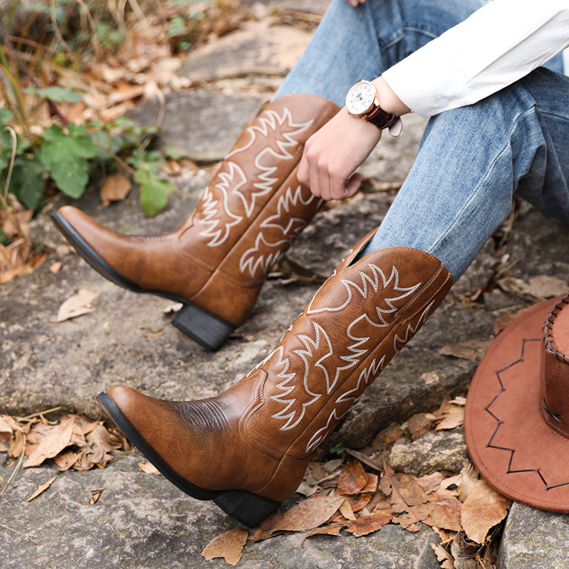 Nuovi Stivali da Cowboy Fatti  - Sewing Embroidery Fabric recensione e prezzo
