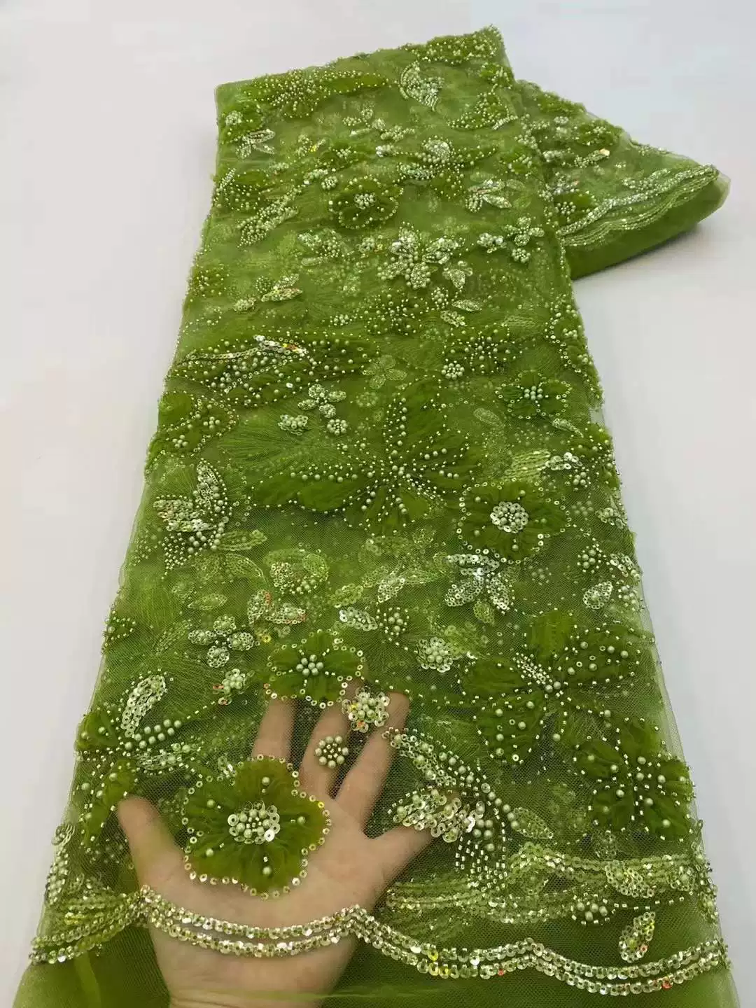 Tessuto in pizzo ricamato con  - Sewing Embroidery Fabric recensione e prezzo